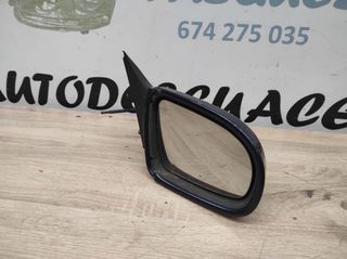 Espejo retrovisor derecho manual Opel Corsa B azul