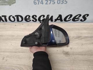 Espejo retrovisor derecho manual Opel Corsa B azul