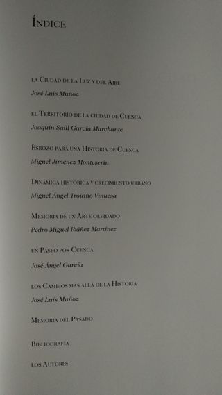 2 libros de Cuenca +  1 regalo