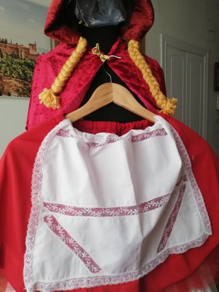 Disfrac caperucita para niña 3 / 4 años