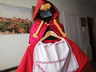 Disfrac caperucita para niña 3 / 4 años