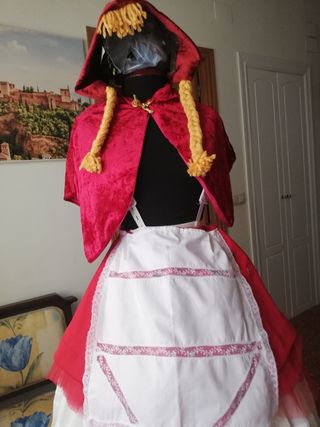 Disfrac caperucita para niña 3 / 4 años