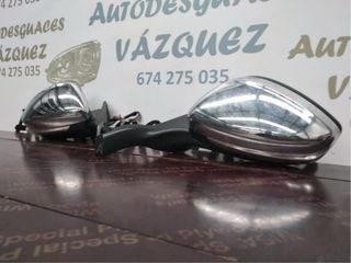 Espejos retrovisores Cromados Peugeot 208