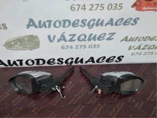 Espejos retrovisores Cromados Peugeot 208