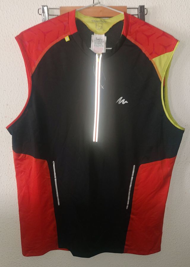 Camiseta con cremallera Trailrunning Oxylane