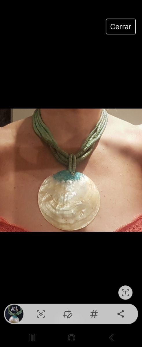 Collar Handmade y pendientes