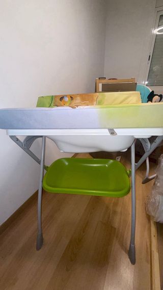 Bañera con cambiador 0-6 meses