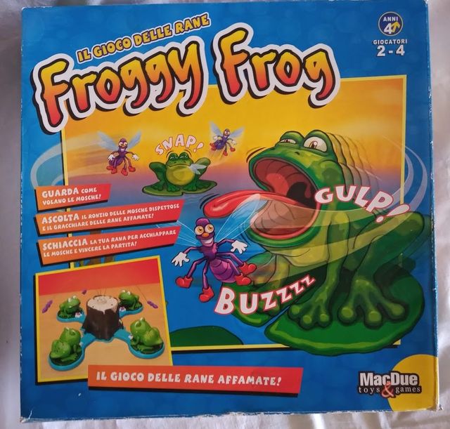 Il gioco delle rane Froggy Frog gioco da tavolo