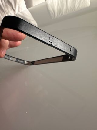 Funda Iphone 12 y 12 Pro marco de aluminio