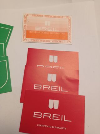 Breil garanzia vintage in bianco 