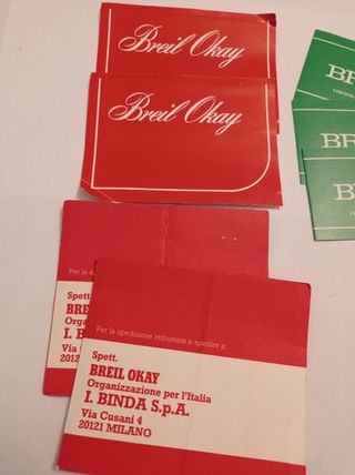 Breil garanzia vintage in bianco 