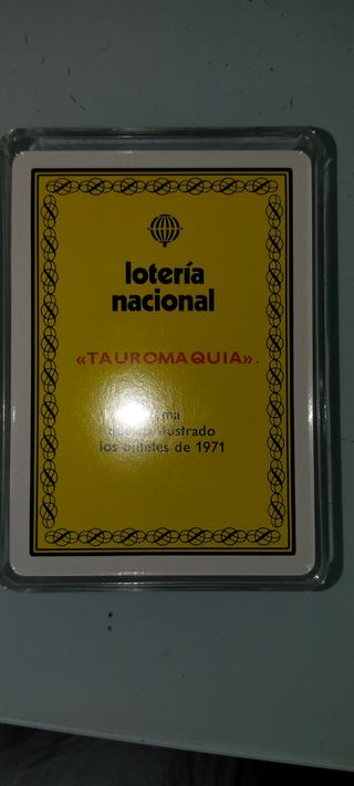 Baraja de cartas antigua