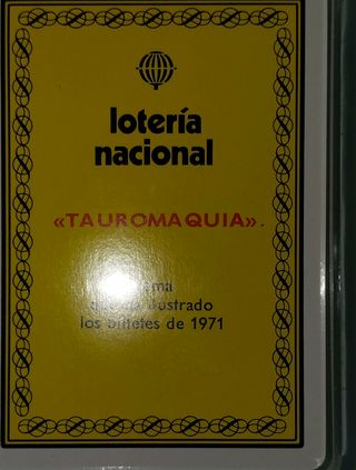 Baraja de cartas antigua