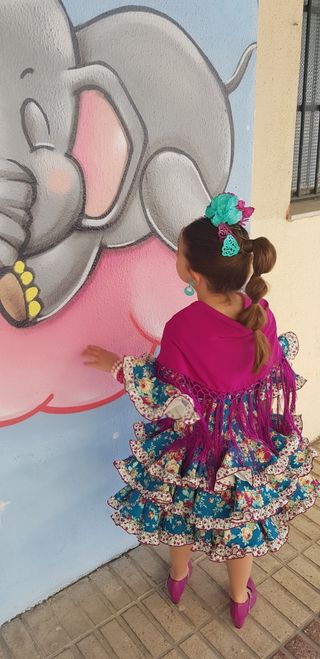 Vestido de Flamenca Niña