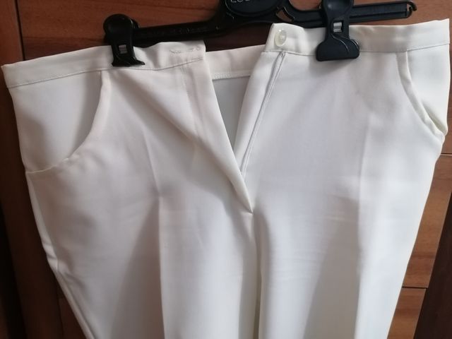 Completo donna da cerimonia bianco