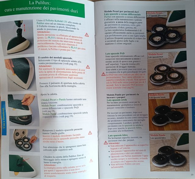 Pulilux per Vorwerk Folletto Kobold 131