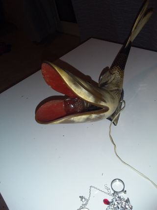 Lampada da tavolo vintage anni 50-60