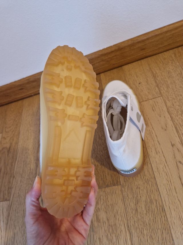 Sneakers alte Superga Jellygum taglia 35 nuove