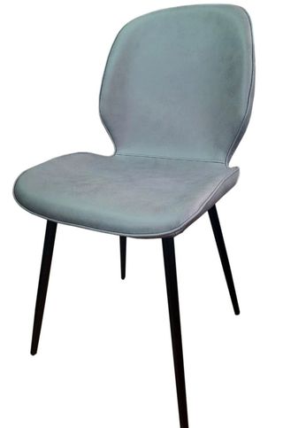 SILLA DE COMEDOR EN POLIPIEL/METAL