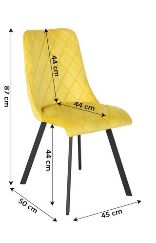 SILLA DE COMEDOR O SALÓN TAPIZADA