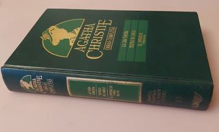 lote 3 libros Agatha Christie .  obras completas