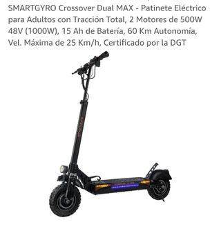 Patinete eléctrico.