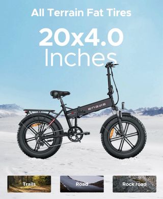 FAT BIKE PIEGHEVOLE EP2 750w 48v NUOVO