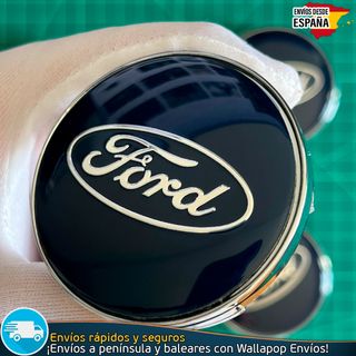 X4 Tapacubos Ford 60mm Cubrebujes Tapas Llantas