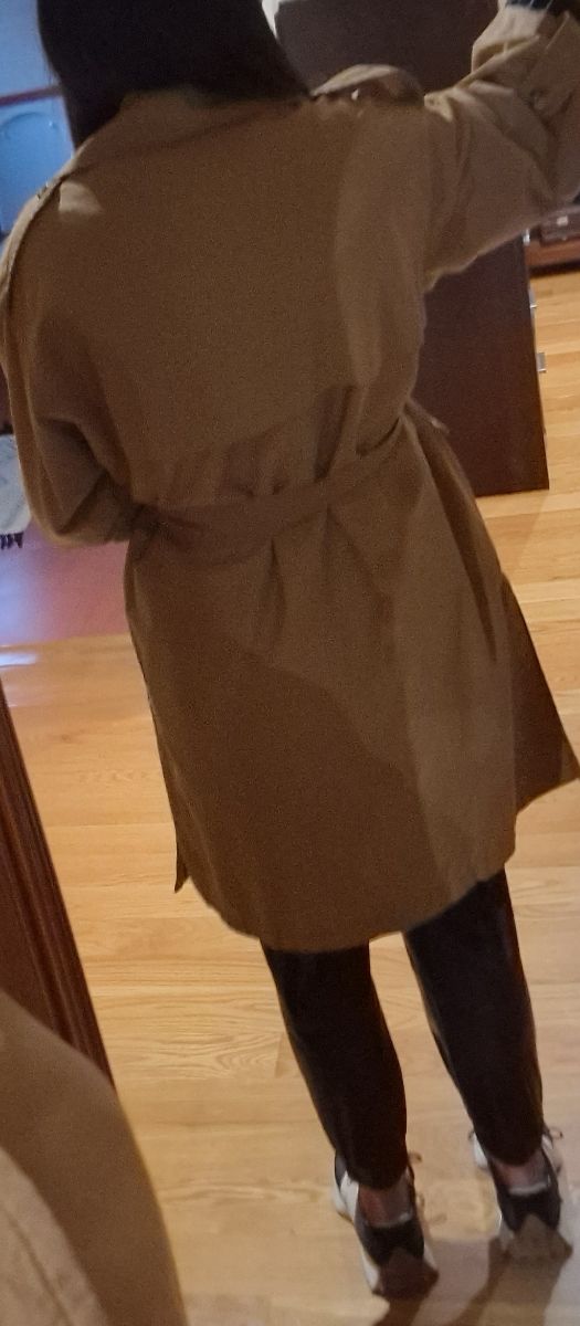 Gabardina camel