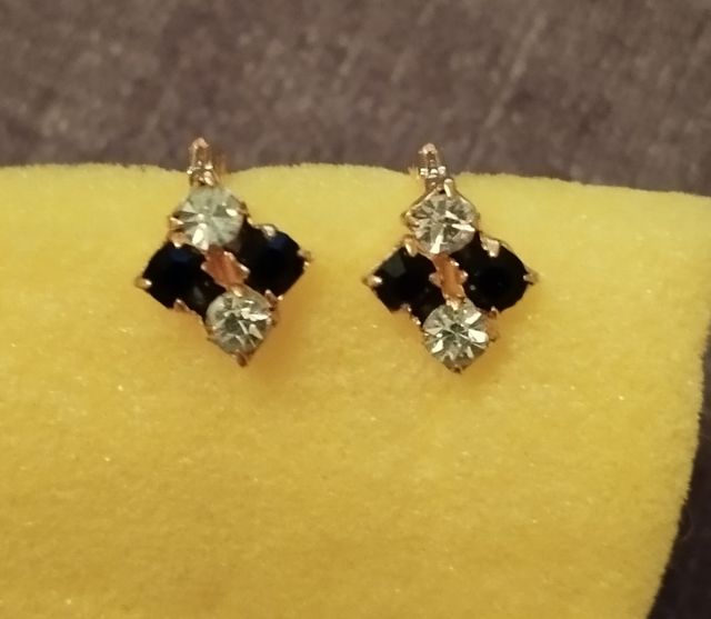 Pendientes baño de oro