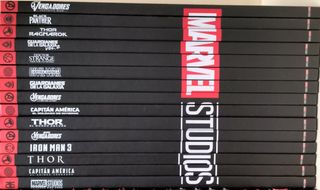 Libros y DVDs Marvel Studios