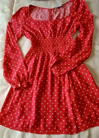 vestido bershka 