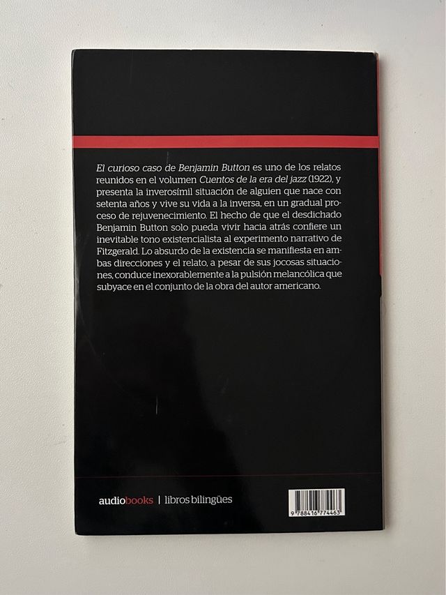 El curioso caso de Benjamin Button