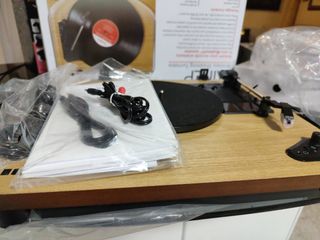 ION Audio Air LP Wood - Tocadiscos de vinilo Bluet