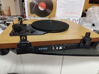 ION Audio Air LP Wood - Tocadiscos de vinilo Bluet