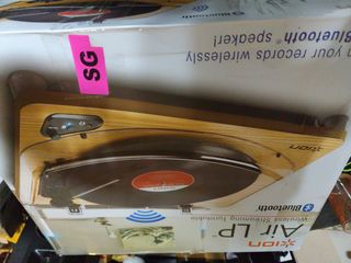ION Audio Air LP Wood - Tocadiscos de vinilo Bluet