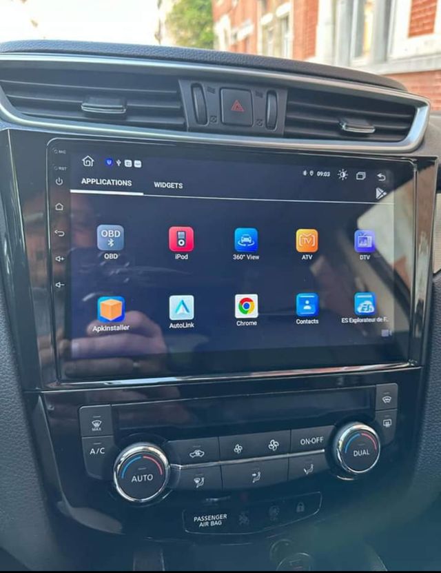 Rádio Android 12 Nissan Qashqai J11