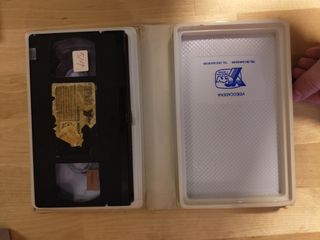 Película VHS Pantera Negra.