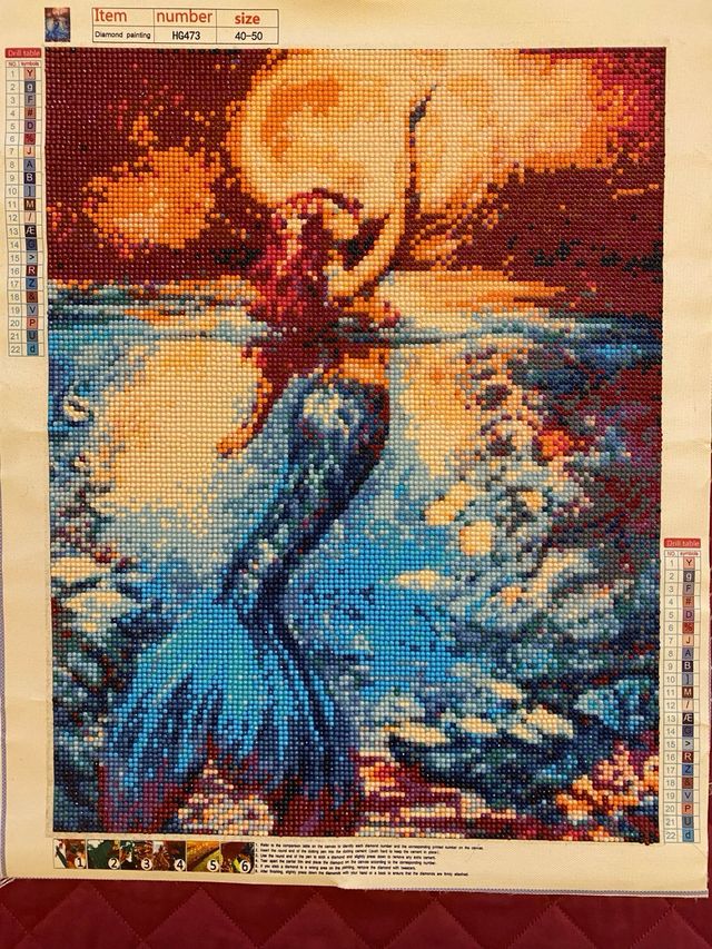 Diamond painting ( Sirena )