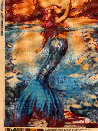 Diamond painting ( Sirena ) 