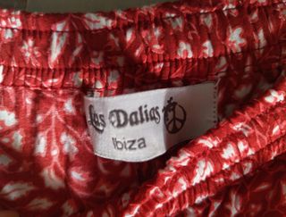 Falda de verano asimétrica Las Dalias Ibiza 
