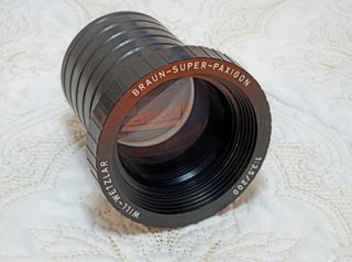 OBJETIVO PROYECTOR BRAUN-SUPER PAXIGON 3.5/200 WIL