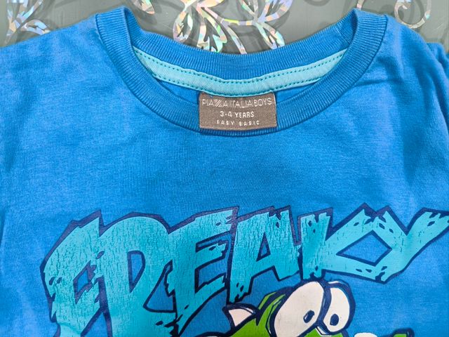 Maglietta maniche corte 3-4 anni