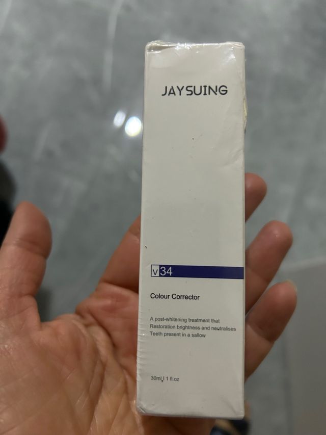 30ml V34 dentifricio sbiancante anti giallo