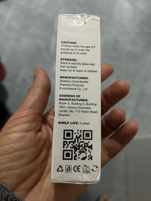 30ml V34 dentifricio sbiancante anti giallo