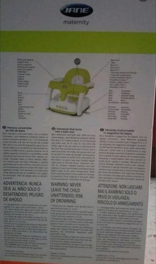 Asiento baño bebé Jané