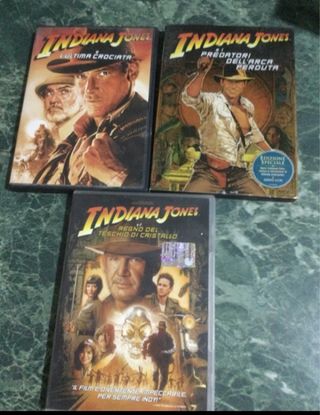3 DVD Indiana Jones 3 film