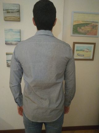 Camisa gris de H&M