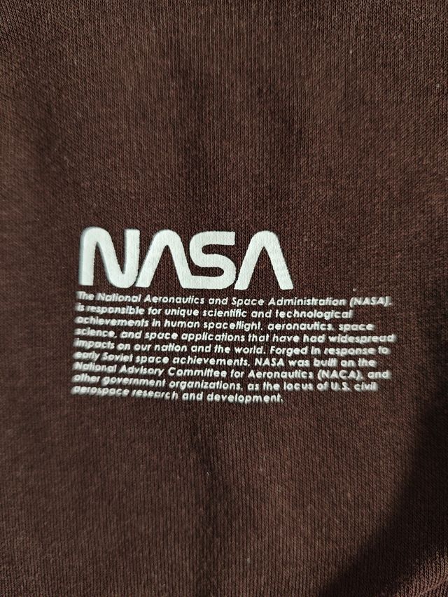 Sudadera NASA talla M