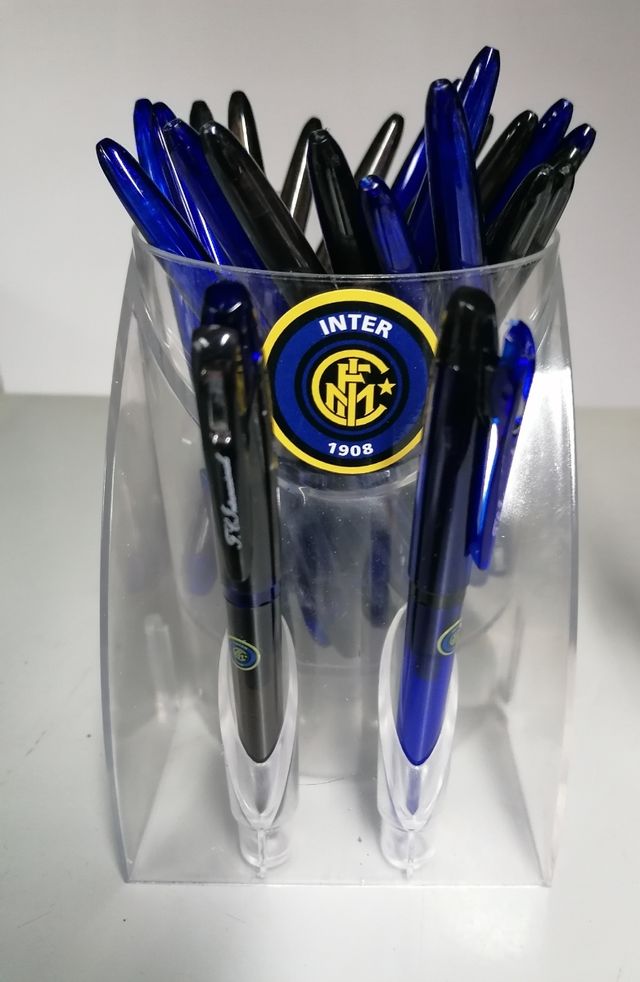 Box 24 penne originali Inter inchiostro GEL
